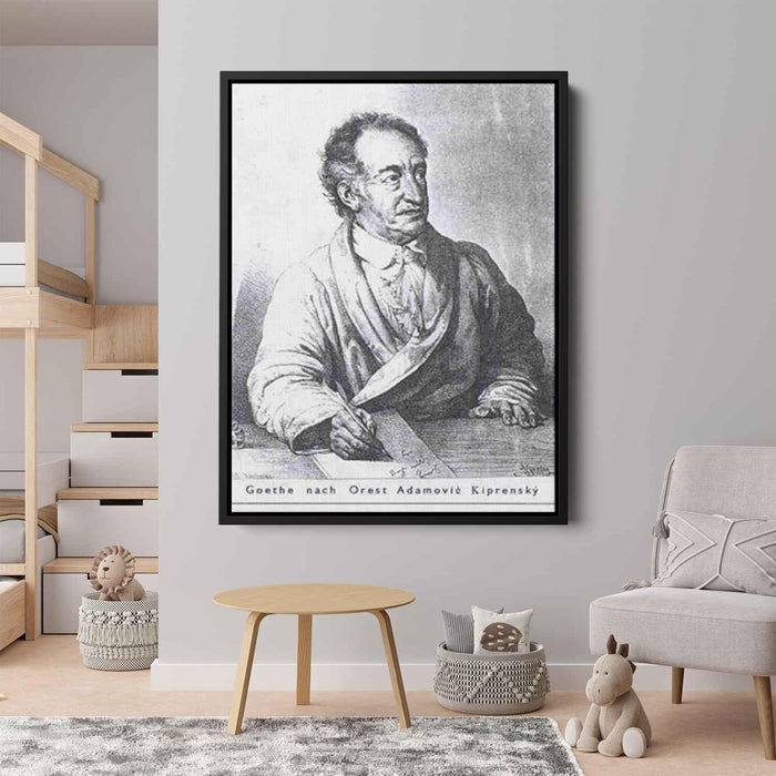 Portrait of Johann Wolfgang von Goethe by Orest Kiprensky - Canvas Artwork