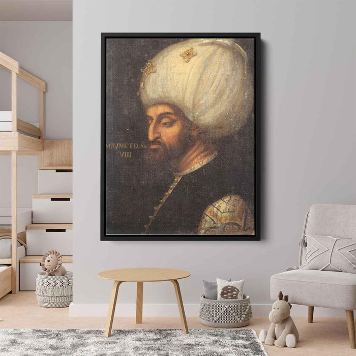 Portrait of Mehmed II by Paolo Veronese - Canvas Artwork