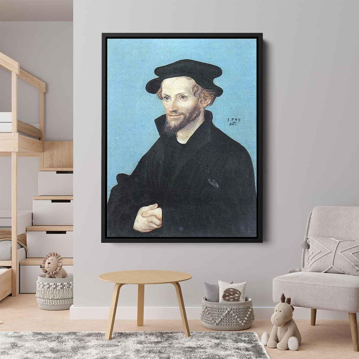 Portrait of Philipp Melanchthon (1543) by Lucas Cranach the Elder - Canvas Artwork