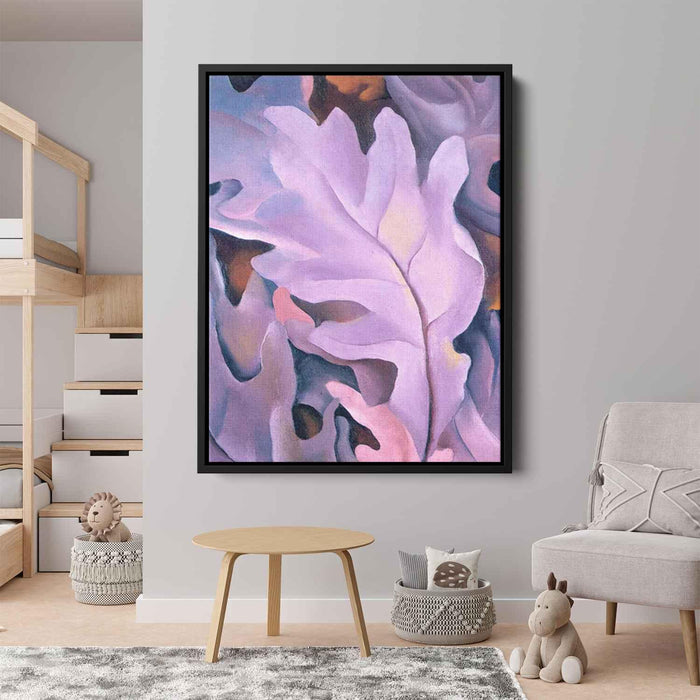 Purple Leaves (1922) by Georgia O'Keeffe - Canvas Artwork