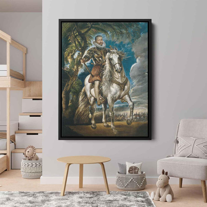 Equestrian Portrait of the Duke of Lerma (1603) by Peter Paul Rubens - Canvas Artwork