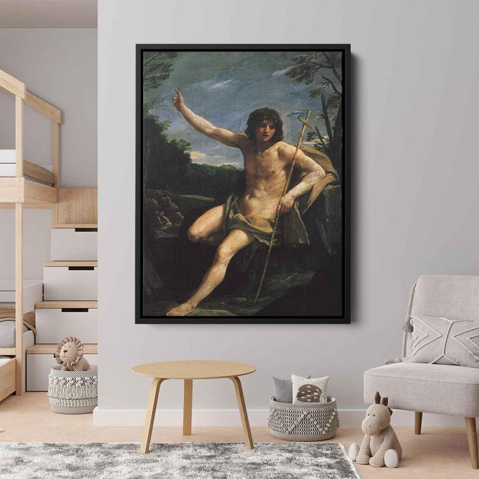 Saint John the Baptist (1637) by Guido Reni - Canvas Artwork