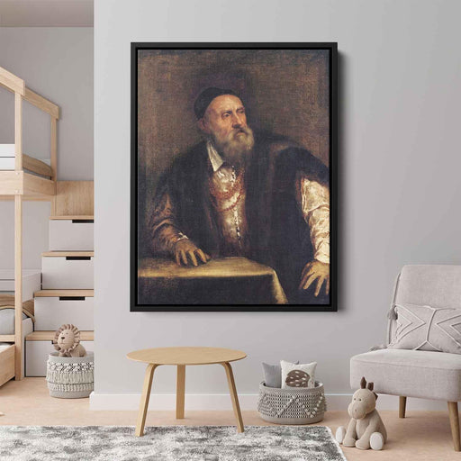 Self-portrait (1562) by Titian - Canvas Artwork