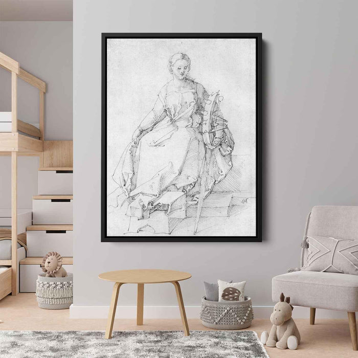 St. Catherine by Albrecht Durer - Canvas Artwork