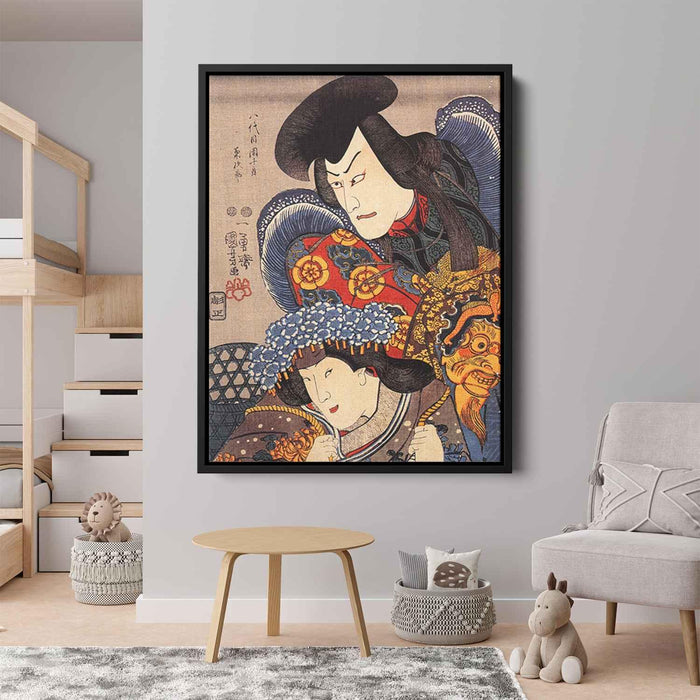 The actor by Utagawa Kuniyoshi - Canvas Artwork