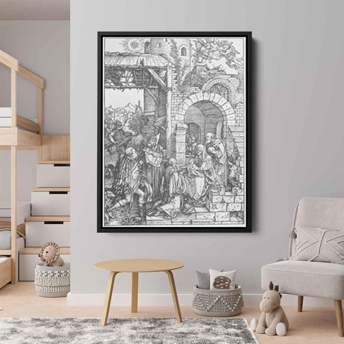 The Adoration of the Magi (1502) by Albrecht Durer - Canvas Artwork