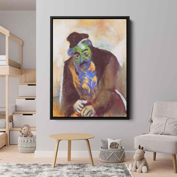 The old Jew (1912) by Marc Chagall - Canvas Artwork