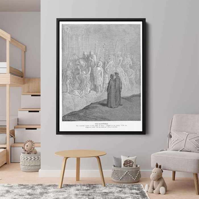 The Sculptures by Gustave Dore - Canvas Artwork