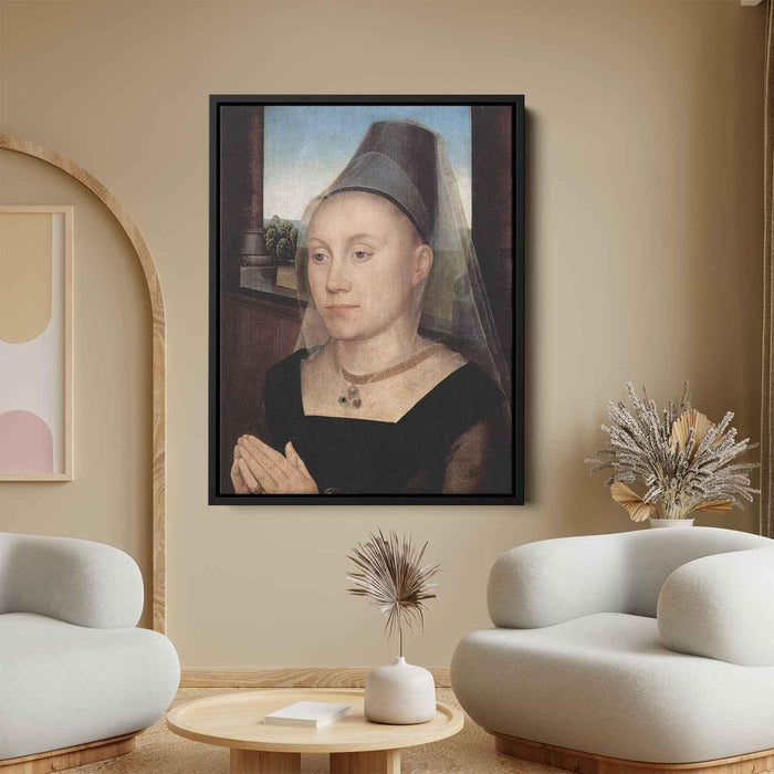 Barbara de Vlaenderberch (1472) by Hans Memling - Canvas Artwork