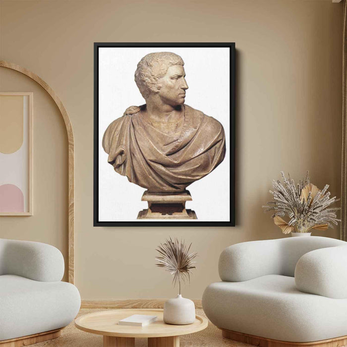 Bust of Brutus (1540) by Michelangelo - Canvas Artwork