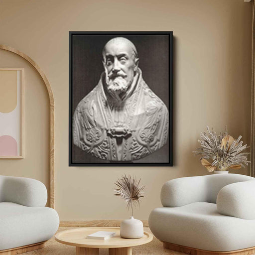 Bust of Pope Gregory XV (1621) by Gian Lorenzo Bernini - Canvas Artwork