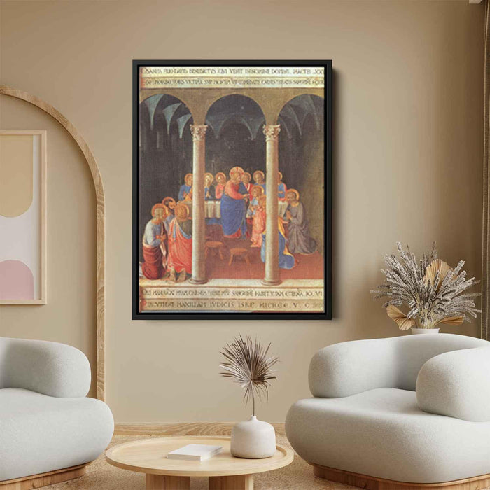 Communion of the Apostles (1452) by Fra Angelico - Canvas Artwork