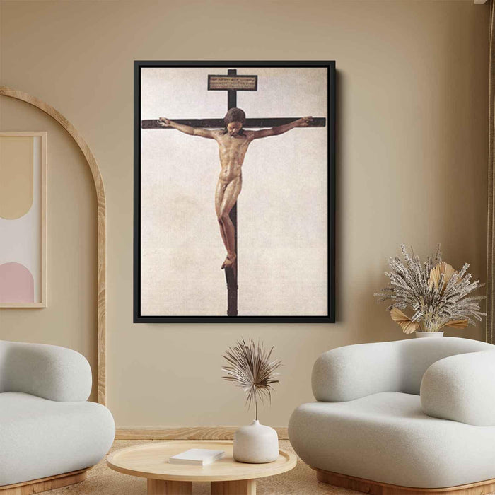 Crucifixion (1492) by Michelangelo - Canvas Artwork