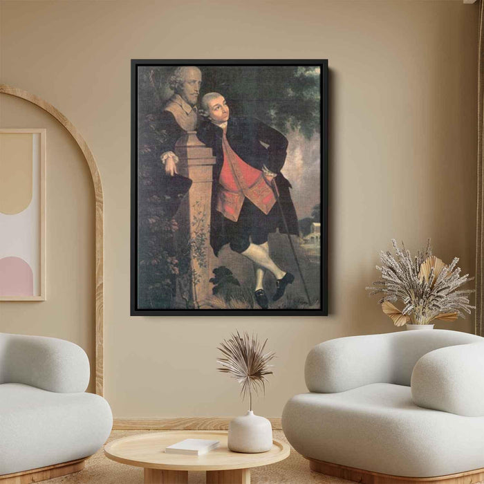 David Garrick by Thomas Gainsborough - Canvas Artwork