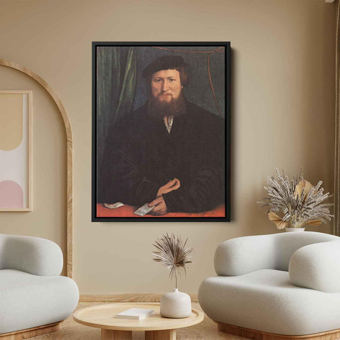 Derek Berck (1536) by Hans Holbein the Younger - Canvas Artwork