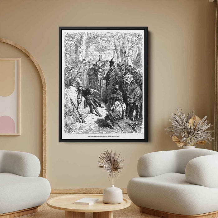 Don Quixote by Gustave Dore - Canvas Artwork