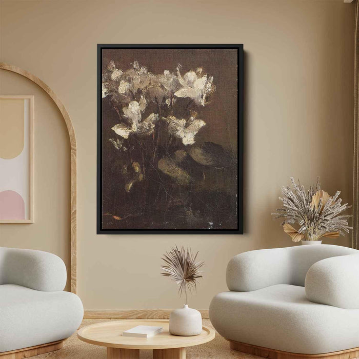 Flowers, Cyclamens by Henri Fantin-Latour - Canvas Artwork