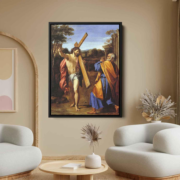 Lord, whither goest thou? by Annibale Carracci - Canvas Artwork