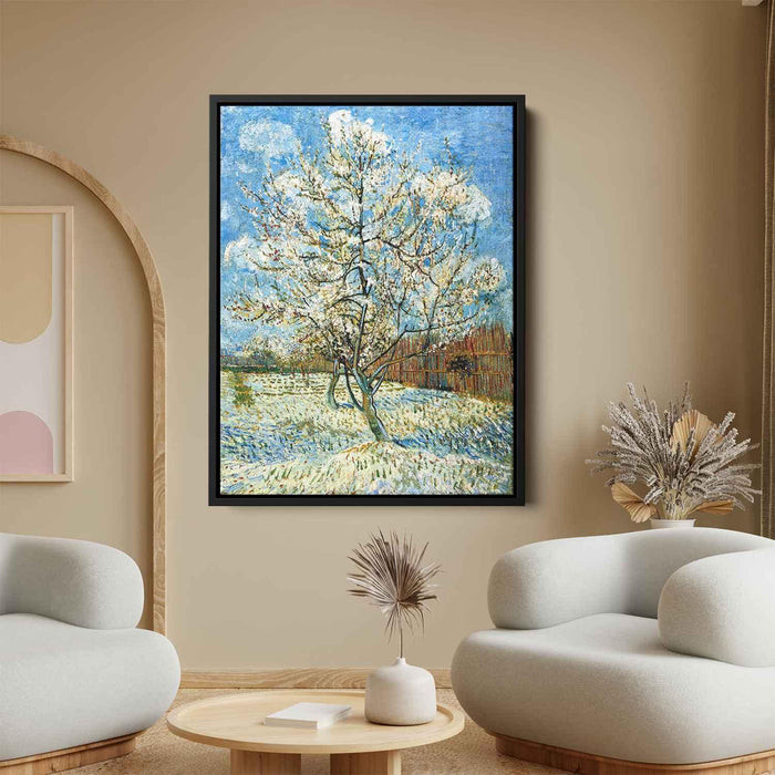 Peach Trees in Blossom (1888) by Vincent van Gogh - Canvas Artwork