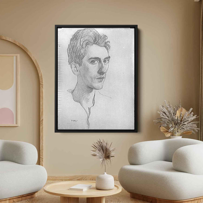 Portrait of Jean Cocteau by Leon Bakst - Canvas Artwork