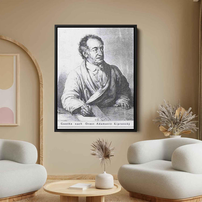 Portrait of Johann Wolfgang von Goethe by Orest Kiprensky - Canvas Artwork