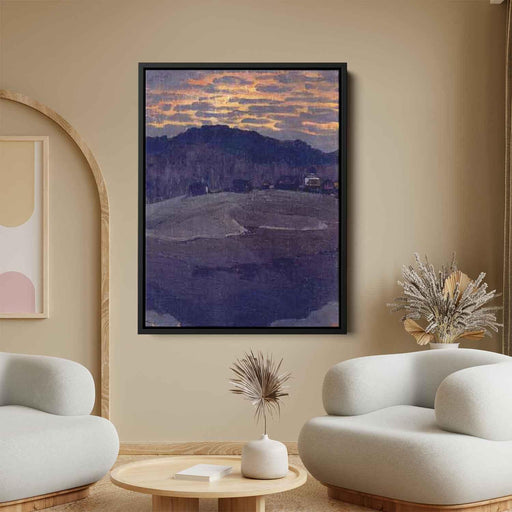 Sunset by Nicholas Roerich - Canvas Artwork