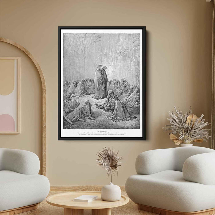 The Envious by Gustave Dore - Canvas Artwork