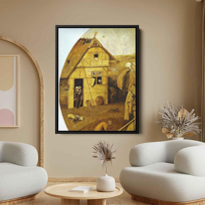 The House of Ill Fame (1516) by Hieronymus Bosch - Canvas Artwork