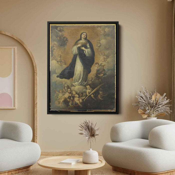 Virgin glorious by Bartolome Esteban Murillo - Canvas Artwork