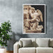 Angel with Candlestick (1495) by Michelangelo - Canvas Artwork