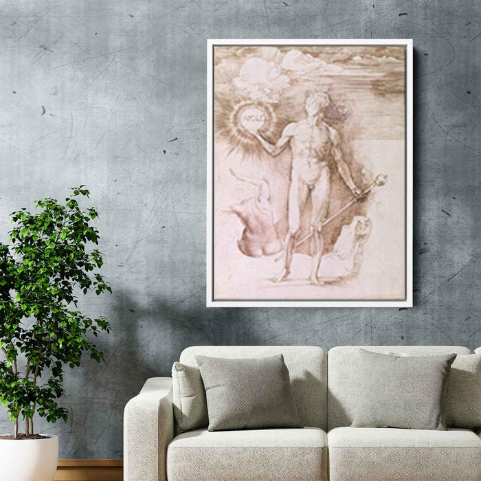 Apollo (1504) by Albrecht Durer - Canvas Artwork