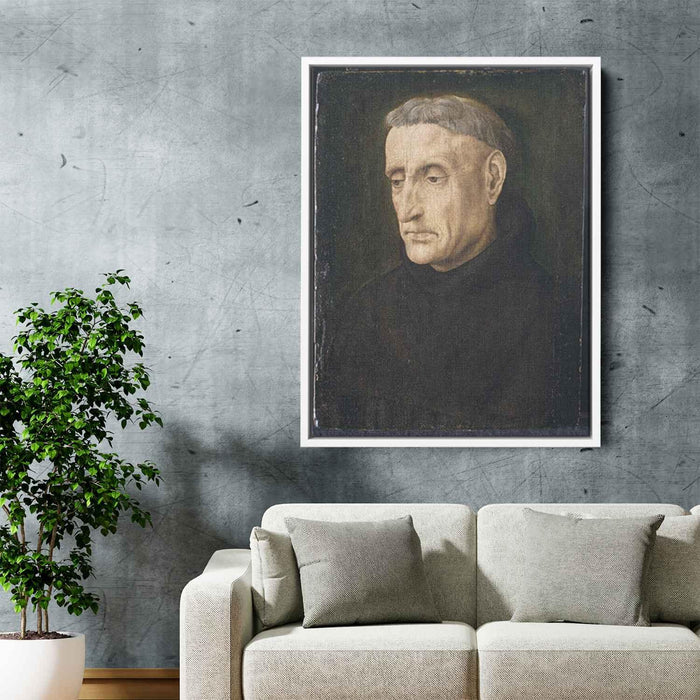 Benedictine Monk (1478) by Hugo van der Goes - Canvas Artwork