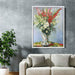 Bouquet of Gadiolas, Lilies and Dasies by Claude Monet - Canvas Artwork