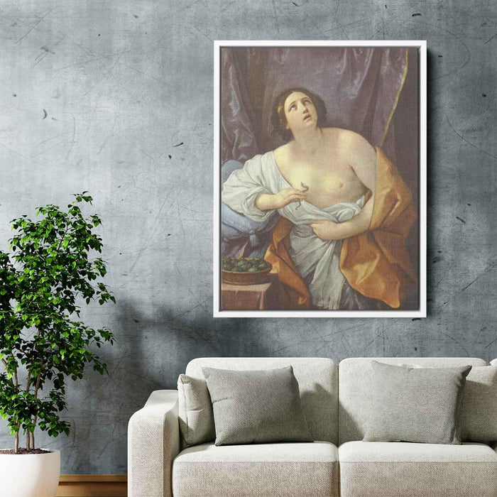 Cleopatra (1640) by Guido Reni - Canvas Artwork