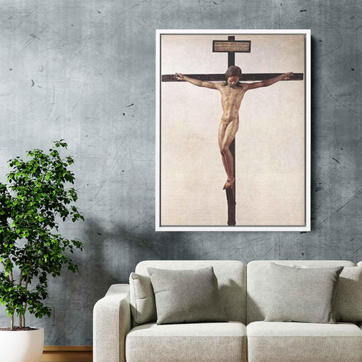 Crucifixion (1492) by Michelangelo - Canvas Artwork