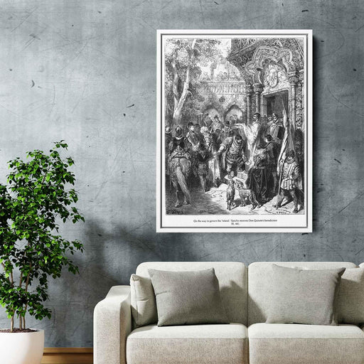 Don Quixote by Gustave Dore - Canvas Artwork