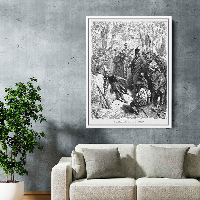 Don Quixote by Gustave Dore - Canvas Artwork