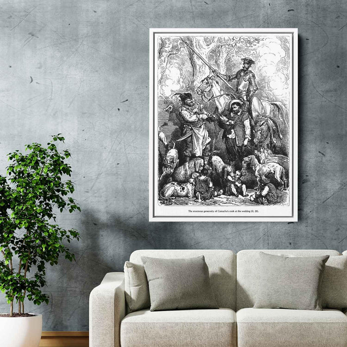 Don Quixote by Gustave Dore - Canvas Artwork