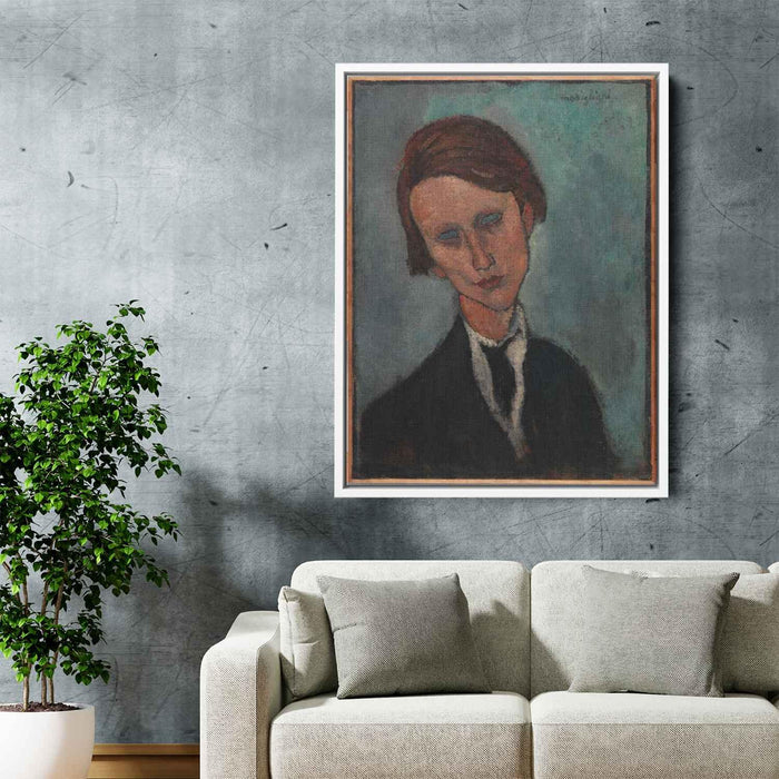 Pierre Edouard Baranowski (1918) by Amedeo Modigliani - Canvas Artwork