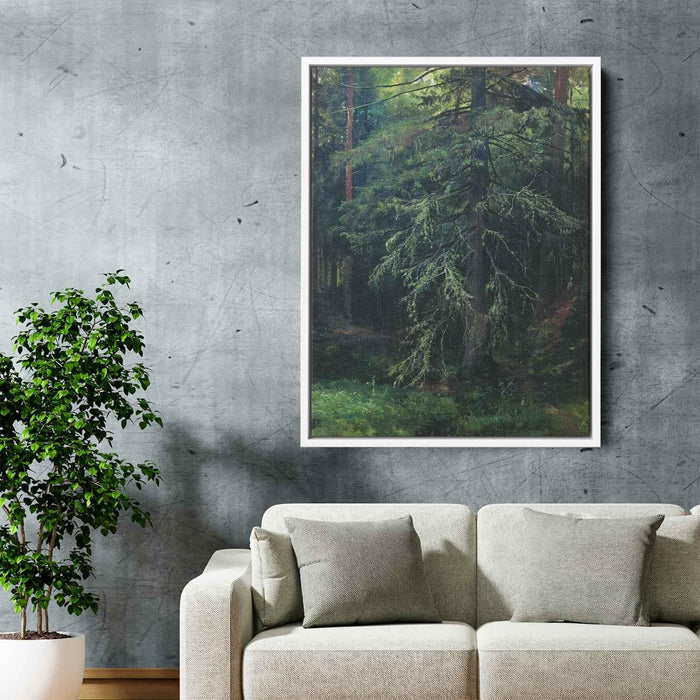 Fir by Ivan Shishkin - Canvas Artwork