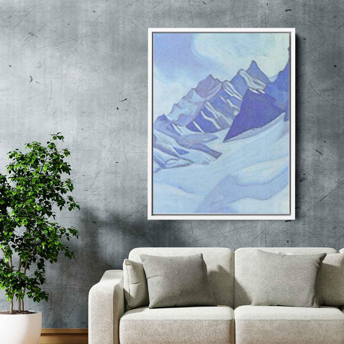 Glacier by Nicholas Roerich - Canvas Artwork