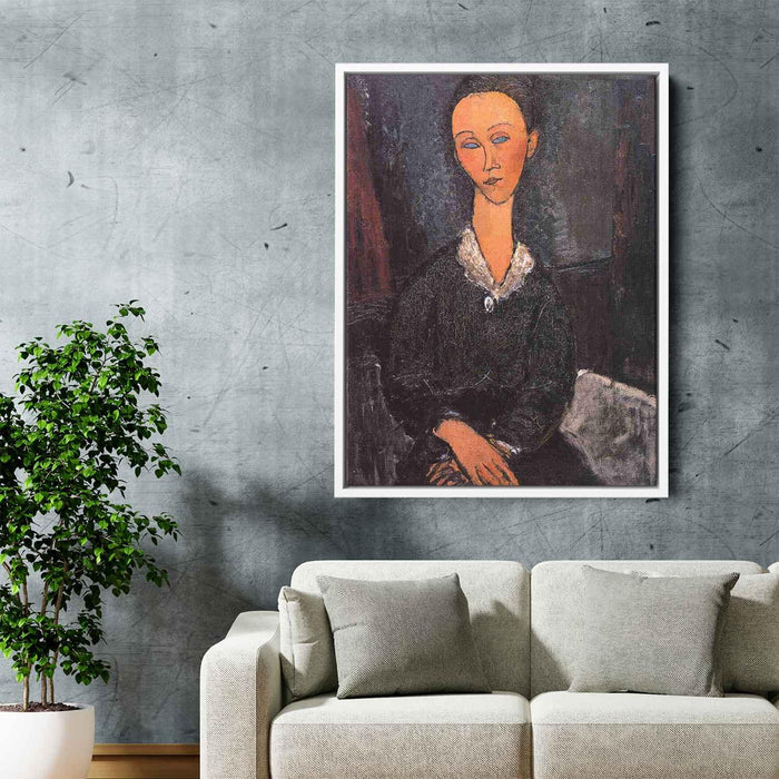 Lunia Czechowska (1917) by Amedeo Modigliani - Canvas Artwork