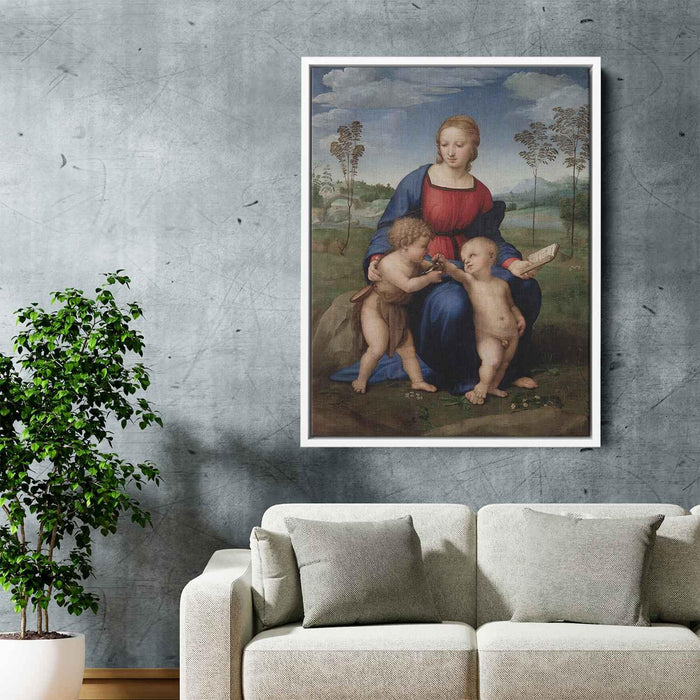 Madonna of the Goldfinch (1506) by Raphael - Canvas Artwork