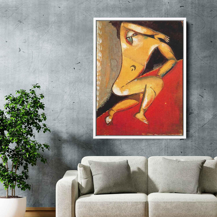 Nude (1913) by Marc Chagall - Canvas Artwork