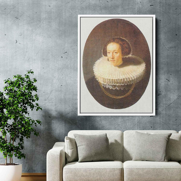 Petronella Buys, Wife of Philips Lucasz by Rembrandt - Canvas Artwork