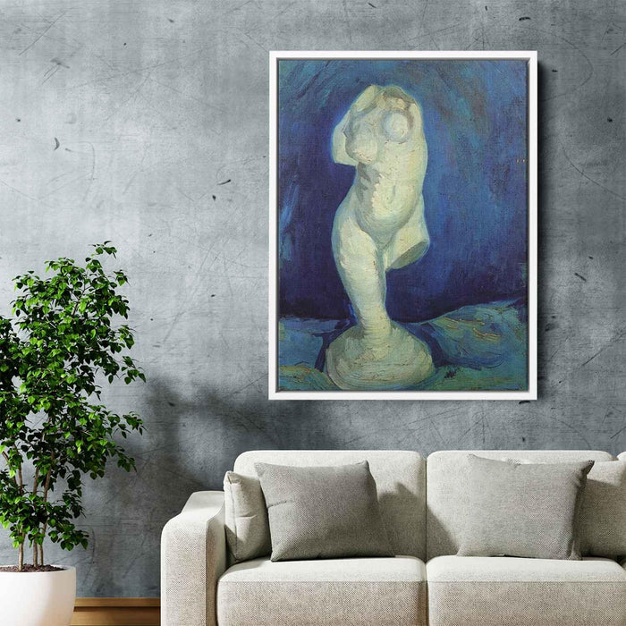 Plaster Statuette of a Female Torso (1886) by Vincent van Gogh - Canvas Artwork