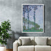 Poplars, Wind Effect by Claude Monet - Canvas Artwork