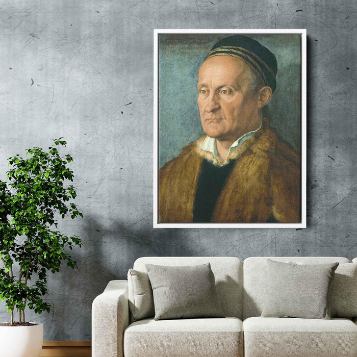 Portrait of Jacob Muffel (1526) by Albrecht Durer - Canvas Artwork