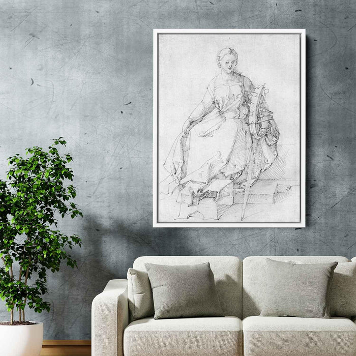 St. Catherine by Albrecht Durer - Canvas Artwork