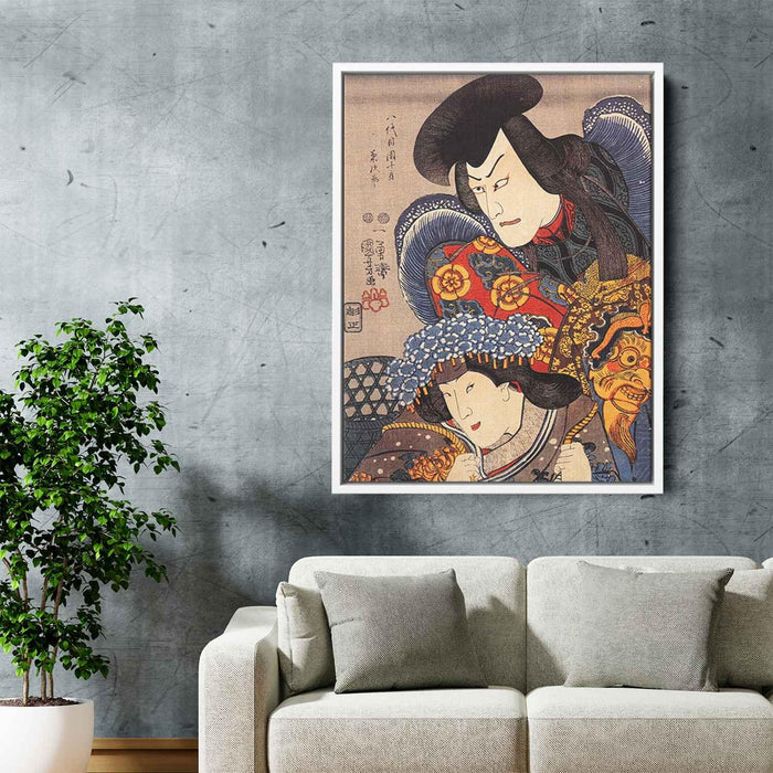 The actor by Utagawa Kuniyoshi - Canvas Artwork